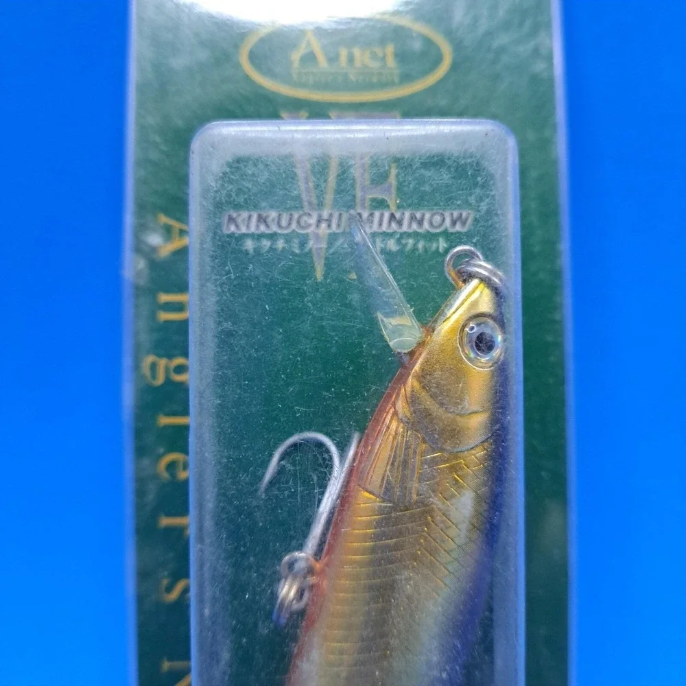 Anet VF Kikuchi Minnow Lure 11cm 18g Floating GBO Made in Japan NOS Vintage
